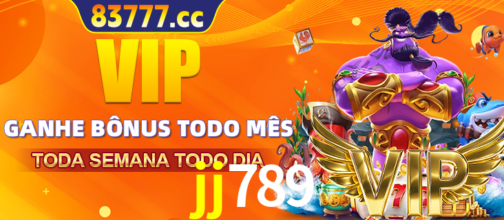 Banner promocional do jj789 oferecendo 100% de recompensas adicionais contínuas para quem fizer o login diário (Daily sign-in), com um mascote de coelho.