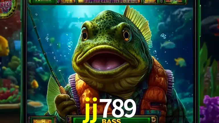 Personagem de peixe pescador do popular jogo de slot com tema de pescaria, uma das emocionantes opções de caça-níqueis para jogar e ganhar no cassino jj789.